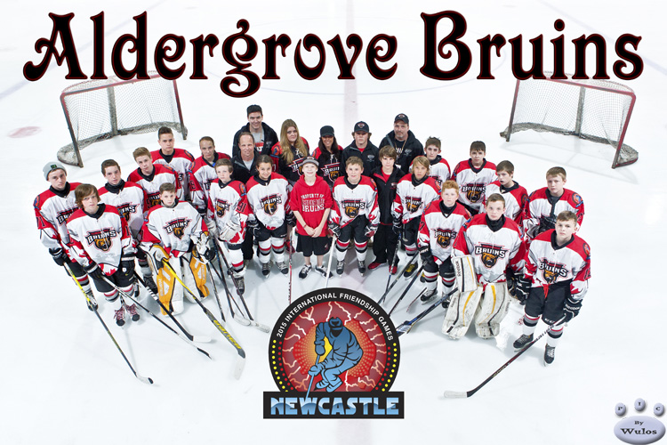 Aldergrove Bruins with text